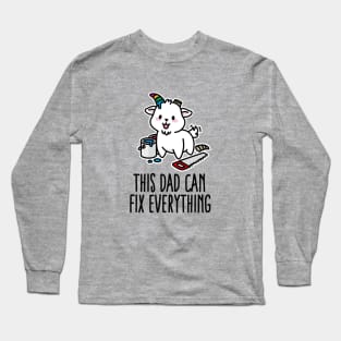 This dad can fix everything father's day daughter Long Sleeve T-Shirt